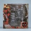 kf S0097fcc3c6d948b39011a6ad020f4defS AMAZING YAMAGUCHI Deadpool 2 0 Grey Action Figure Mutants Joint Movable KAIYODO Wade SHF Model Movie - Amazing Yamaguchi UK Store