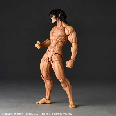 kf S04f318594ea94cb08c558c055c27d6aap Kaiyodo Amazing Yamaguchi Attack On Titan Eren Jaeger Shingeki no Kyojin Revoltech Action Doll Anime Figure - Amazing Yamaguchi UK Store