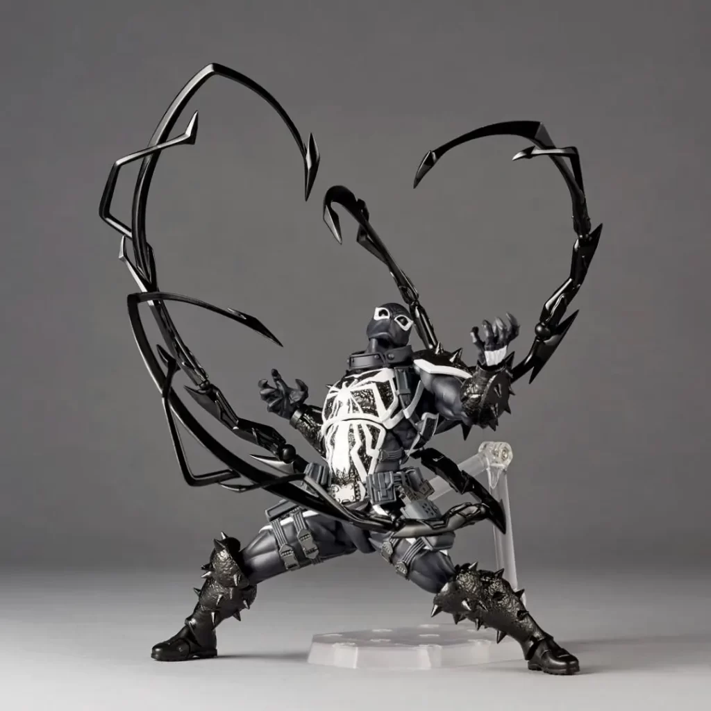 kf S26729458b12f4abfa85c07c8f1032acah AMAZING YAMAGUCHI Agent Venom KAIYODO Eugene Thompson Symbiote Deadpool Comics Action Figure Model Movie Toys For - Amazing Yamaguchi UK Store