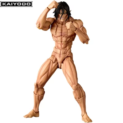 kf Sac3beae7363449709c6ca599f8ddd6059 Kaiyodo Amazing Yamaguchi Attack On Titan Eren Jaeger Shingeki no Kyojin Revoltech Action Doll Anime Figure - Amazing Yamaguchi UK Store