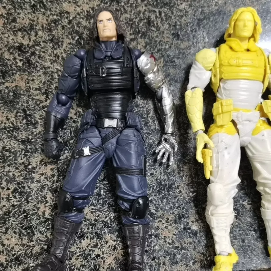 kf Sae60f97a141f409fb948f2a13d5f583bw Kaiyodo Winter Soldier Revoltech AMAZING YAMAGUCHI Bucky Barnes Captain America Anime Action Figures toy birthday gifts - Amazing Yamaguchi UK Store