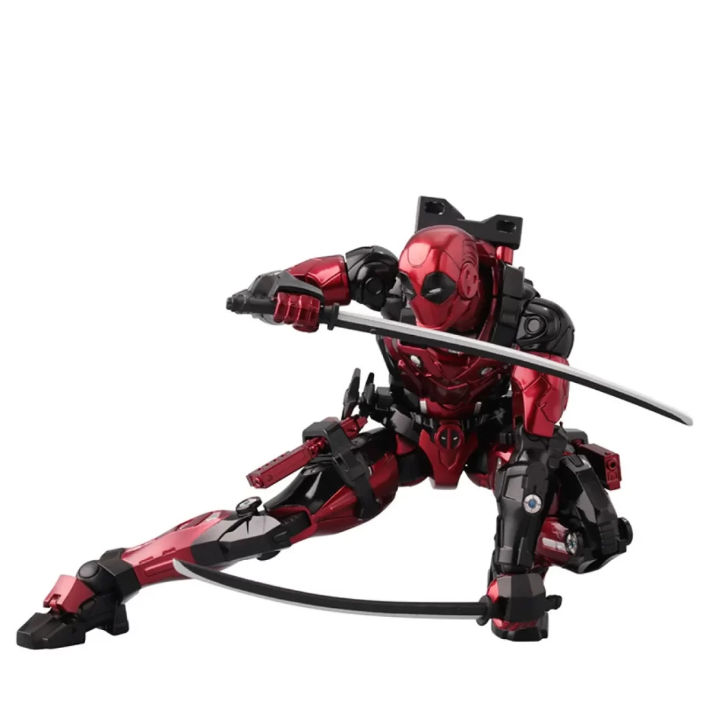 kf Saedc802fad62457287841fb5b24692f3C Deadpool Fighting Armor Deadpool Wolverine Action Figure Joint Movable New Mutants Wilson Comics Wade Model Movie - Amazing Yamaguchi UK Store