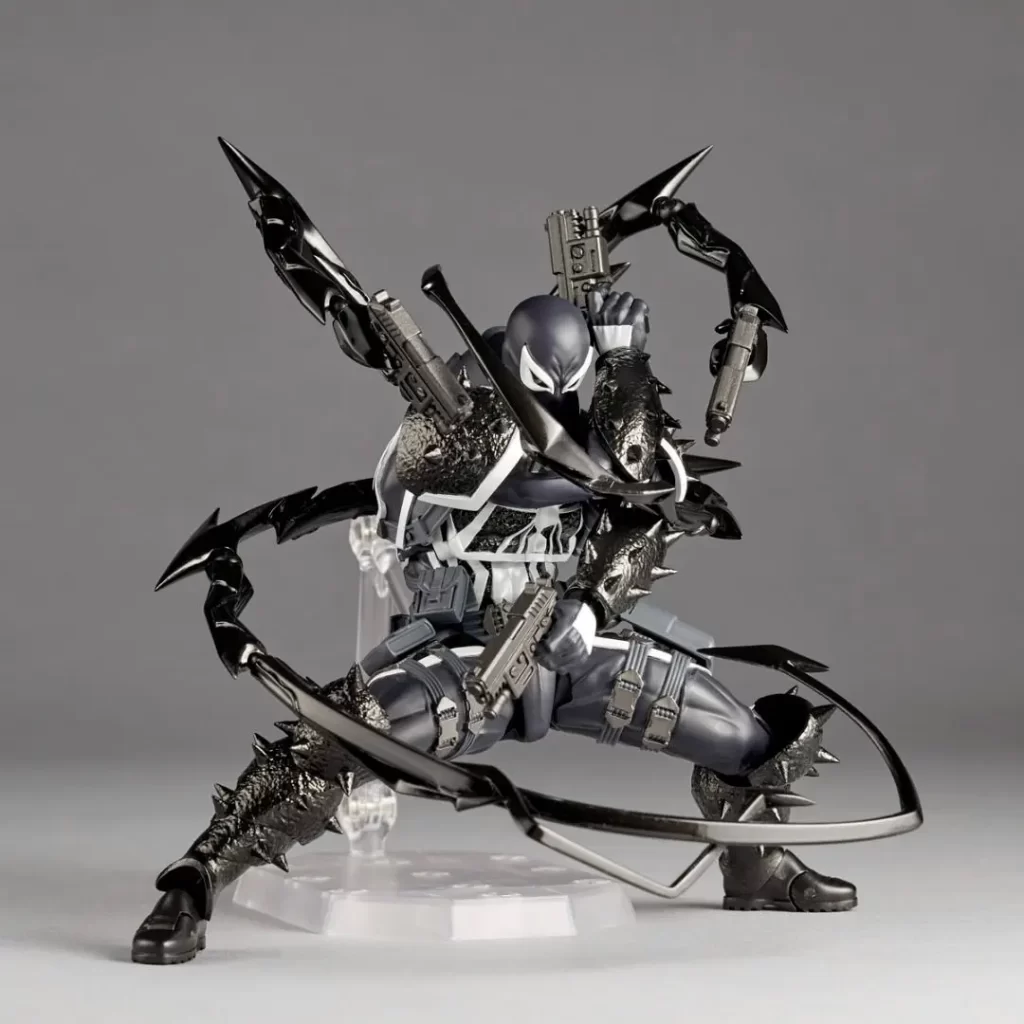 kf Sbc47e23742d74542b565721b4a9a2860i AMAZING YAMAGUCHI Agent Venom KAIYODO Eugene Thompson Symbiote Deadpool Comics Action Figure Model Movie Toys For - Amazing Yamaguchi UK Store