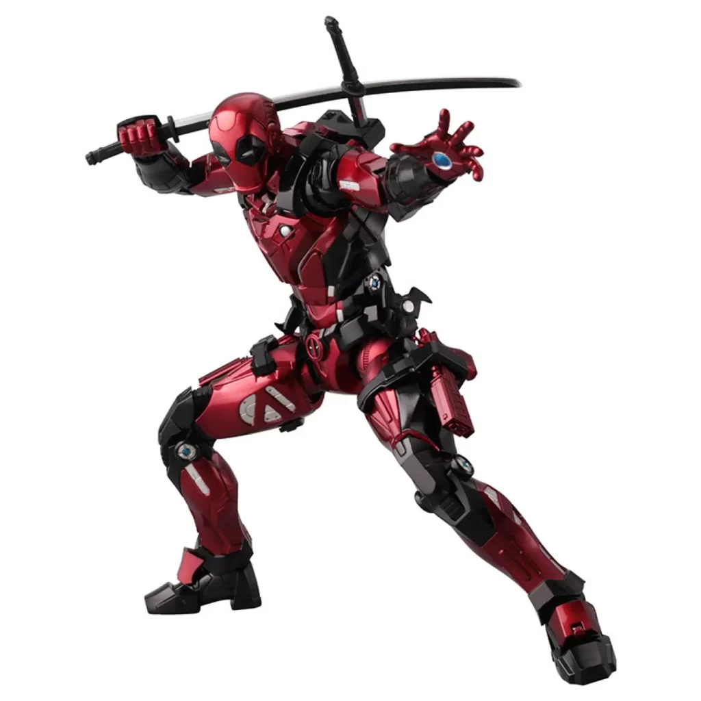 kf Sf187cd4d26264327a07782c3654d12a9b Deadpool Fighting Armor Deadpool Wolverine Action Figure Joint Movable New Mutants Wilson Comics Wade Model Movie - Amazing Yamaguchi UK Store